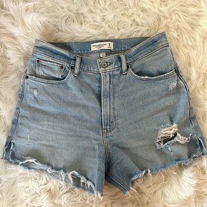 Abercrombie 4 Inch Mom Short- Curve Love - Size 6/28